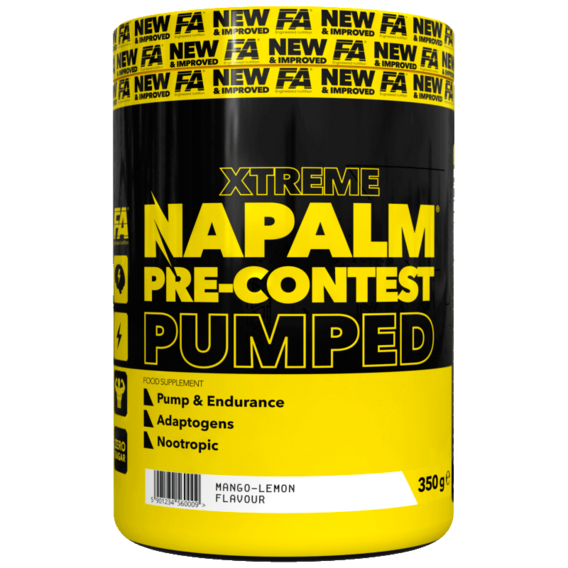 FA Xtreme Napalm Pre-Contest Pumped 350g - dračí ovoce