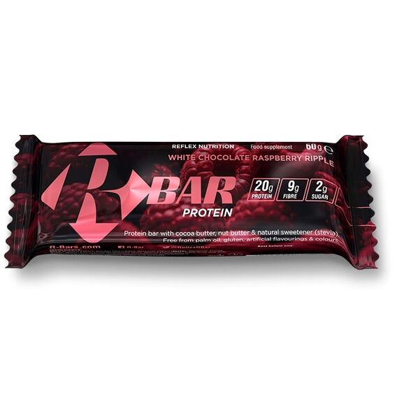 Reflex R-Bar Protein 60g - bílá čokoláda s malinou