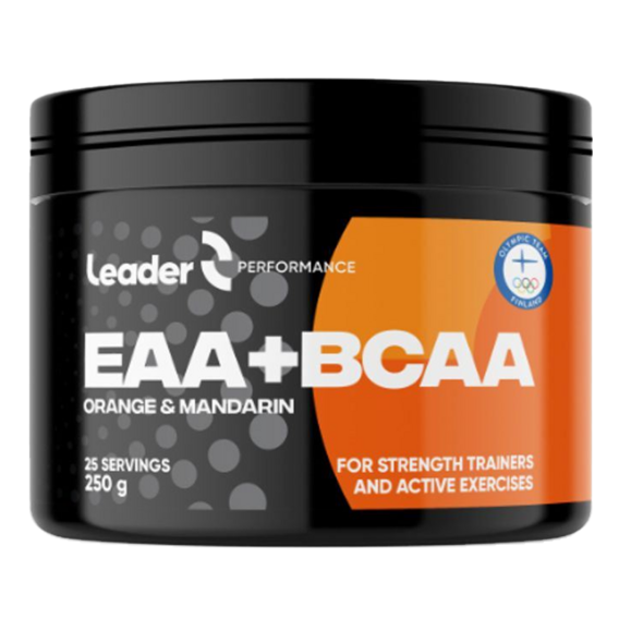 Leader EAA + BCAA 250g - pomeranč, mandarinka
