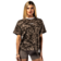 Světle hnědá CAMO Nebbia Relaxed fit tričko POWER 894