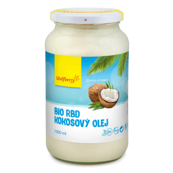 Wolfberry RBD Kokosový olej BIO - 1000ml