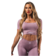 Růžová Nebbia Tvarující bezešvý crop top FLOW SEAMLESS 499