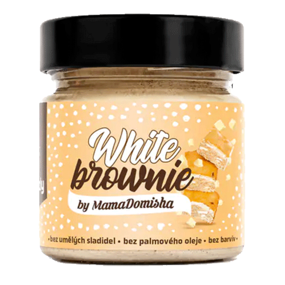 Grizly White Brownie by @mamadomisha