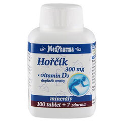 MedPharma Hořčík 300mg + vitamin D3