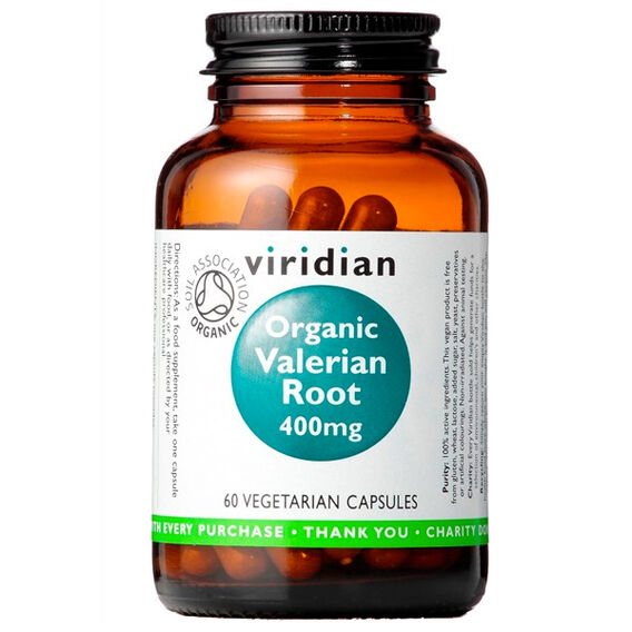 Viridian Organic Valerian Root 60 kapslí