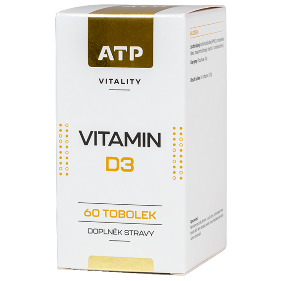 ATP Vitality Vitamin D3 - 60 tobolek