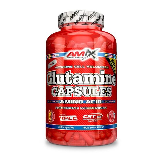 Amix Glutamine Capsules - 120 kapslí