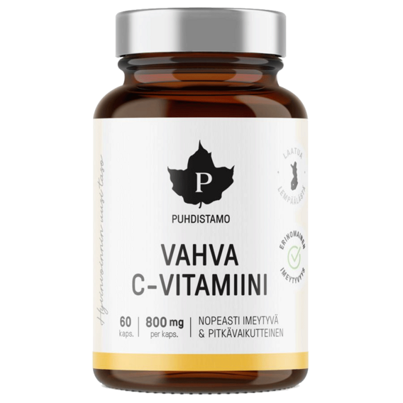 Puhdistamo Strong Vitamin C - 60 kapslí