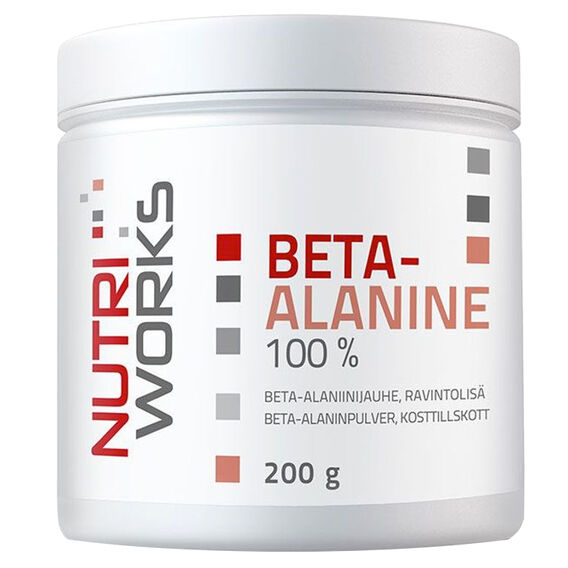 NutriWorks Beta-Alanine 200 g bez příchutě