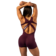 Červená Nebbia Tvarující fitness overal STRONG BEAUTY 427