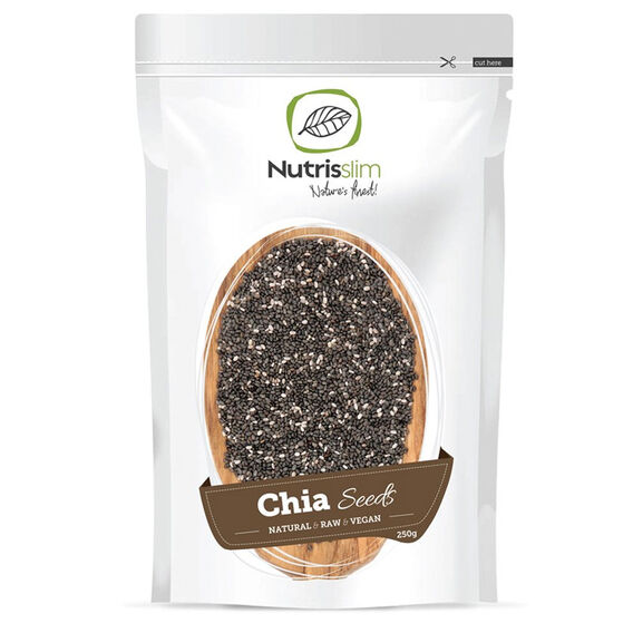 Nutrisslim Chia Seeds BIO 250 g bez příchutě
