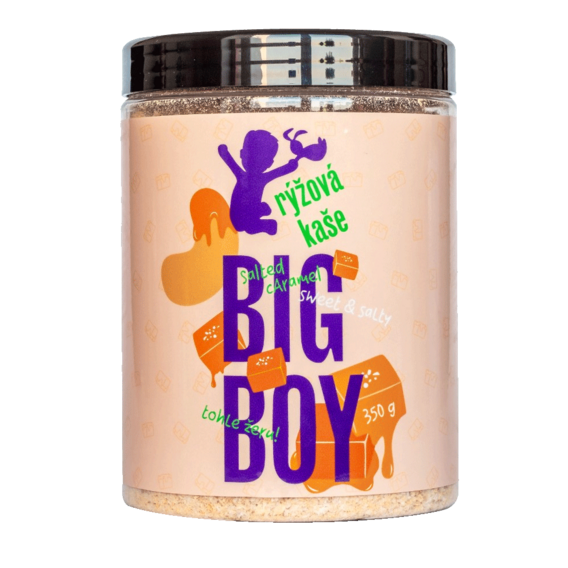 Big Boy Rýžová kaše Sweet and Salty 350 g slaný karamel