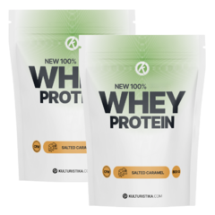 New 100% Whey Protein 800g 1+1