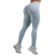 Světle modrá Nebbia High-waist extra push-up legíny PRIMAL 850