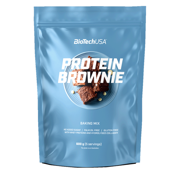 BiotechUSA Protein Brownie 600g - vegan