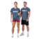 Šedá Nebbia Tričko GYM ESSENTIALS 380