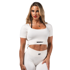 Nebbia Tvarující bezešvý crop top FLOW SEAMLESS 499