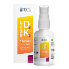 Strunecká Vitamin D3 2000 IU + K2 ve spreji