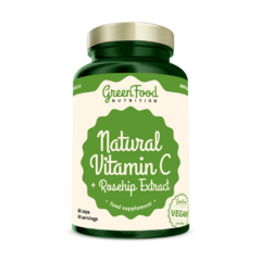 GreenFood Natural Vitamin C + Rosehip Extract