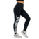 Černá Nebbia Fitness legíny s vysokým pasem GLUTE CHECK 613
