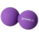 Fialová HMS Dvojitý masážní míč Lacrosse ball BLC02