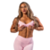 Růžová Nebbia Sportovní podprsenka STRONG BEAUTY 424
