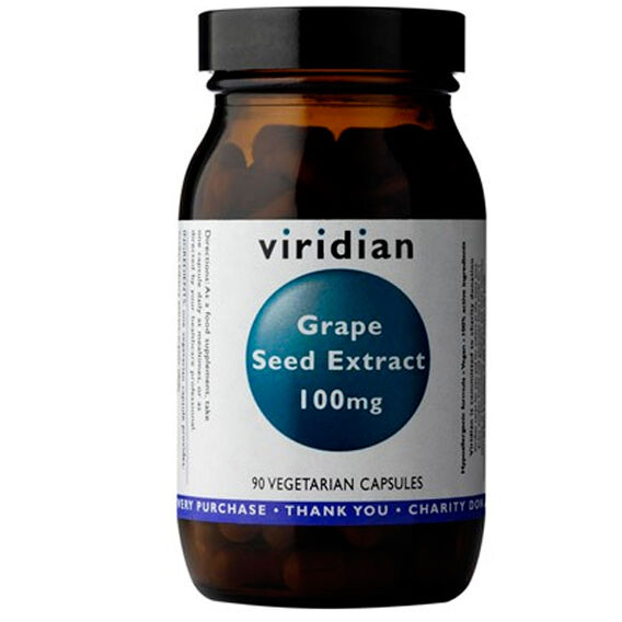 Viridian Grape Seed - 90 kapslí