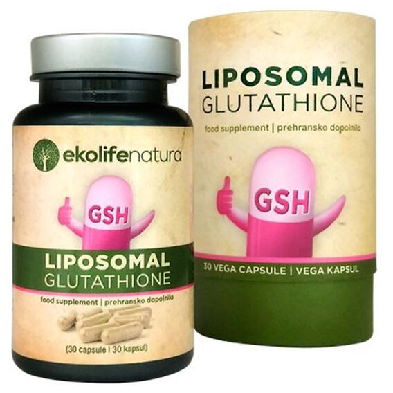 Ekolife Natura Liposomal Glutathione - 30 kapslí
