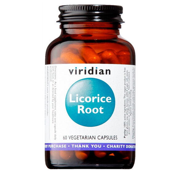 Viridian Licorice Root 60 kapslí