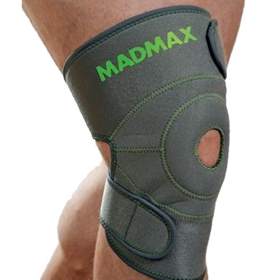 MadMax Bandáže neopren - stabilizace čéšky MFA295 - šedé