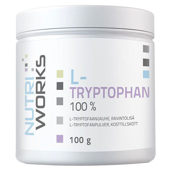 NutriWorks L-Tryptophan 100 g bez příchutě