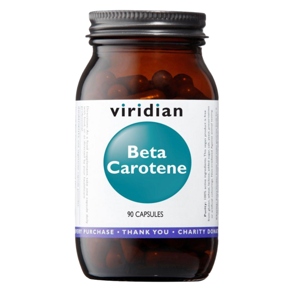 Viridian Beta Carotene Complex - 30 kapslí