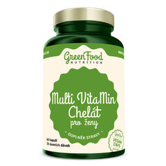 GreenFood Multi VitaMin Chelát pro ženy