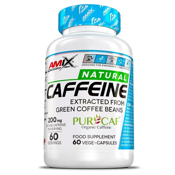 Amix Natural Caffeine PurCaf - 60 kapslí