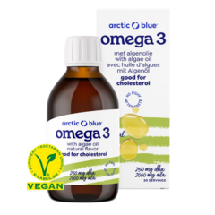 arctic blue® Vegane Omega-3-Algen (Leinsamenöl + Seetangöl)