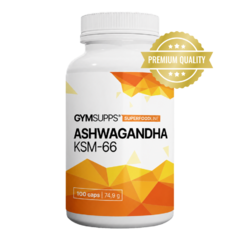 GymSupps Ashwagandha KSM-66 600mg