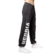 Černá Nebbia Washed-off volné baggy tepláky s kapsami GYM BRO 373
