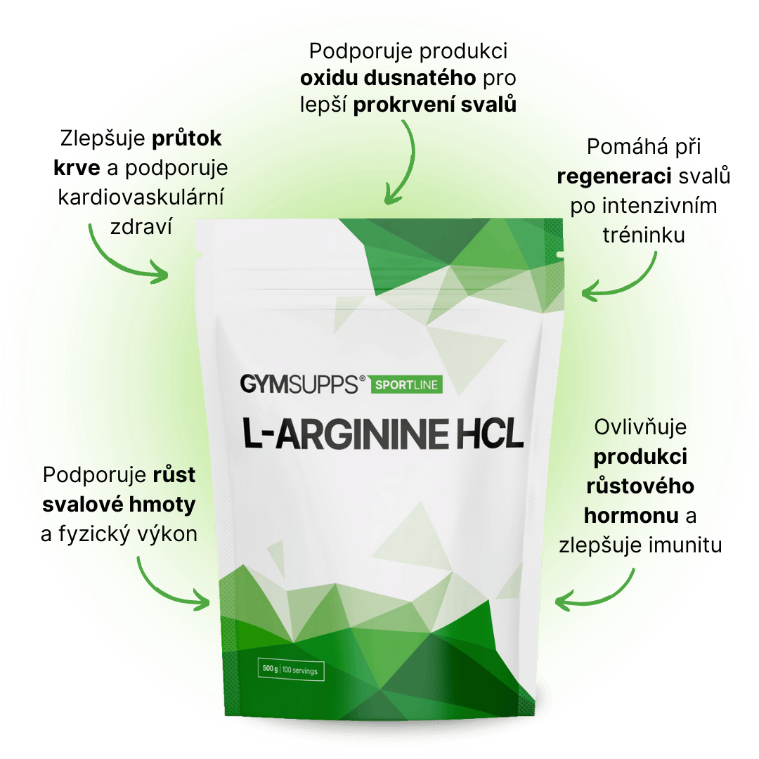 GymSupps L-Arginine HCL