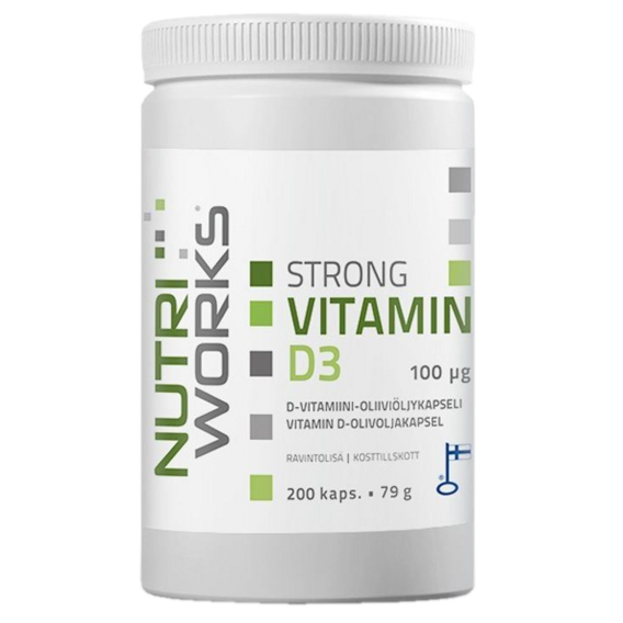 NutriWorks Strong Vitamin D3 2000iu