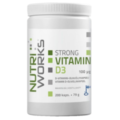 NutriWorks Strong Vitamin D3 2000iu