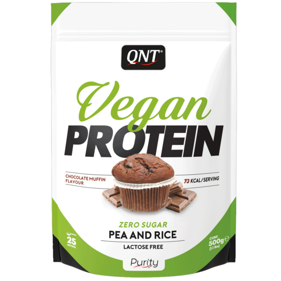 QNT Vegan Protein 500g - vanilkové makronky