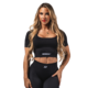 Nebbia Tvarující bezešvý crop top FLOW SEAMLESS 499