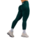 Tmavě zelená Nebbia High-waist extra push-up legíny PRIMAL 850