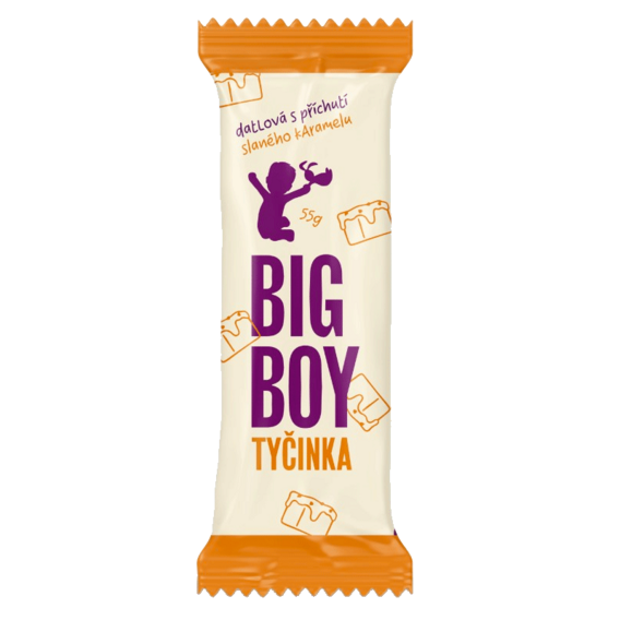 Big Boy Tyčinka z datlí 55 g salný karamel