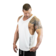 Bílá Kulturistika.com Pánské tílko Hardcore