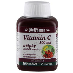 MedPharma Vitamin C 500mg mit Hagebutten