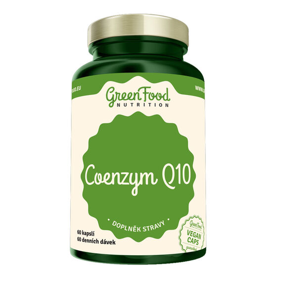 GreenFood Coenzym Q10 - 60 kapslí