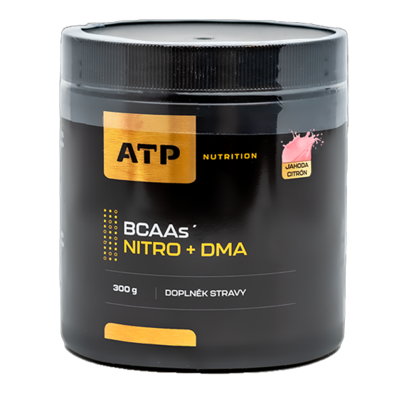 ATP BCAAs Nitro + DMA 300g - jahoda, citron