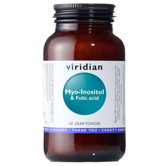Viridian Myo-Inositol & Folic Acid - 120g