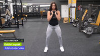 Goblet squat - technika provedení